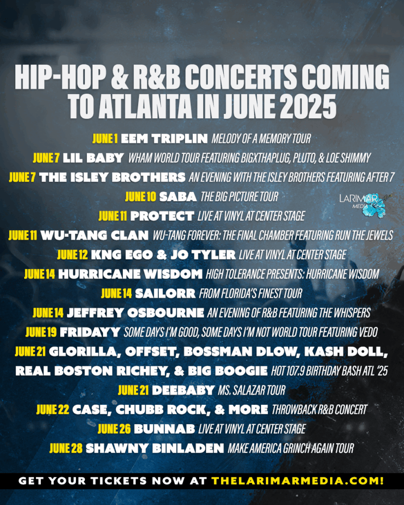 Atlanta Concerts June 2025